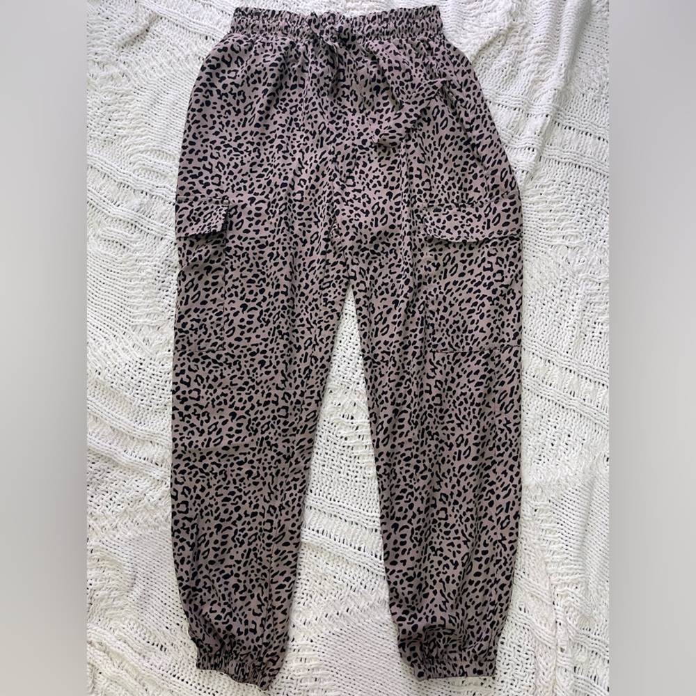 Leopard Print Pants